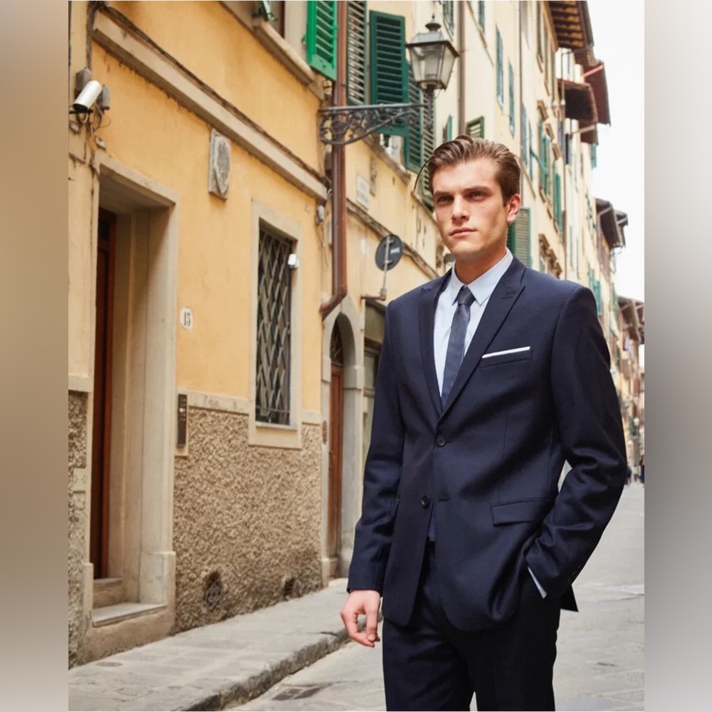 NWT $550 The Kooples tailor super 100 blazer size 48  EU